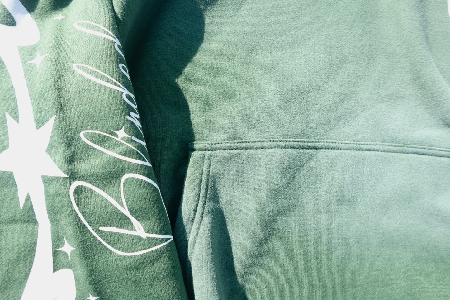 GREEN BTB FADED HOODIE (PRE-ORDER)