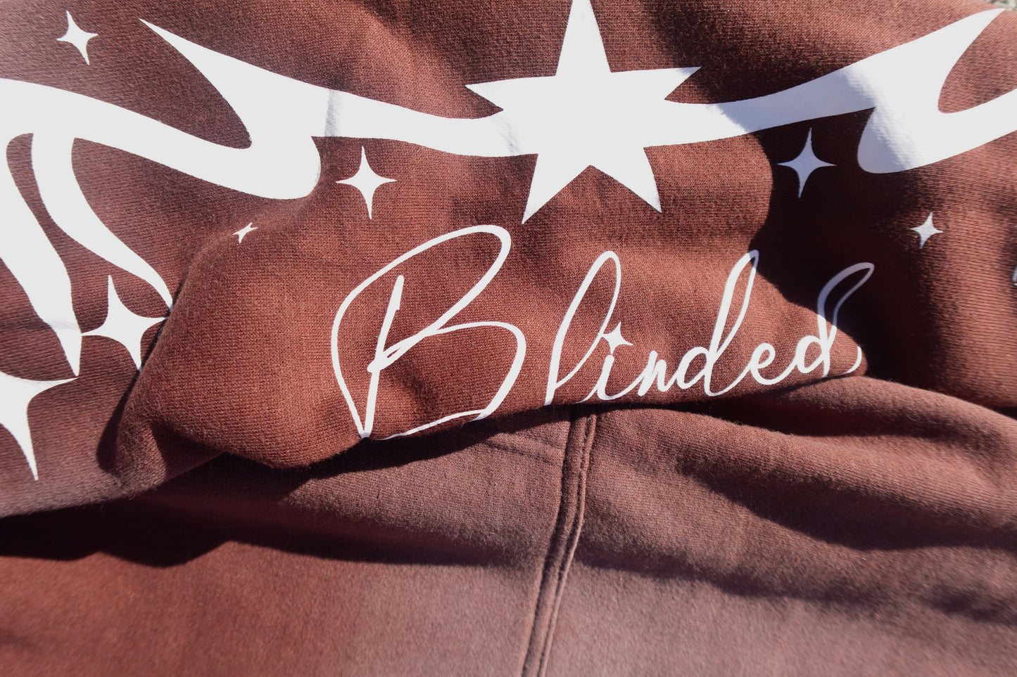 BROWN BTB FADED HOODIE